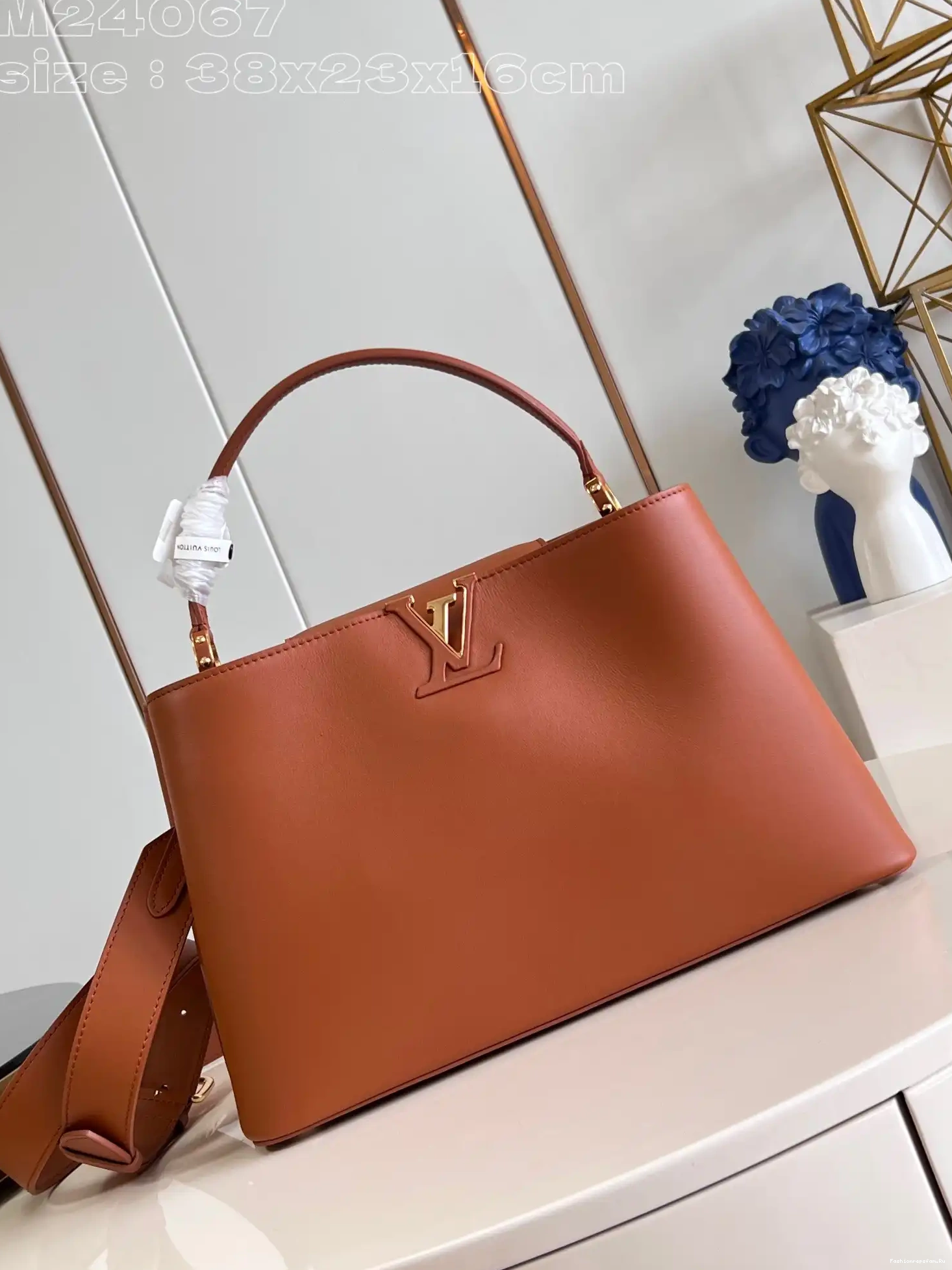 FS CHEAP GM Capucines Souple-38*23*16CM VUITTON LOUIS 0619